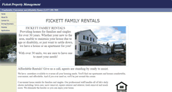 Desktop Screenshot of fickettproperty.com